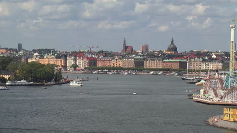 Schweden-Stockholm-Stadtskyline-P