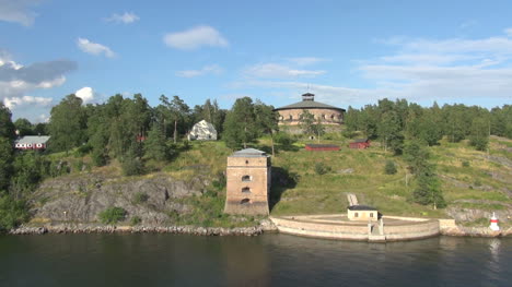 Schweden-Stockholm-Archipel-Mit-Befestigungen