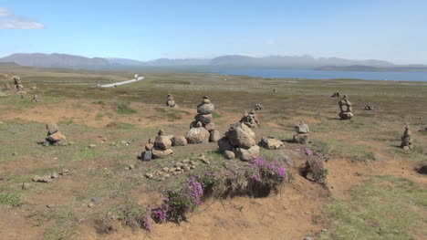 Island-Cairns-In-Der-Nähe-Von-Pingvellir