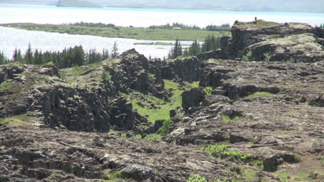 Iceland-Pingvellir-lake-from-the-lava-ridge