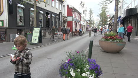 Iceland-Reykjavik-street-with-boy