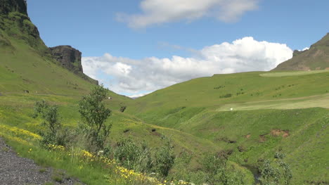 Paisaje-De-La-Zona-Vik-De-Islandia