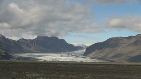 Island-Skeftafell-Nationalpark-Gletscher-Zeitraffer