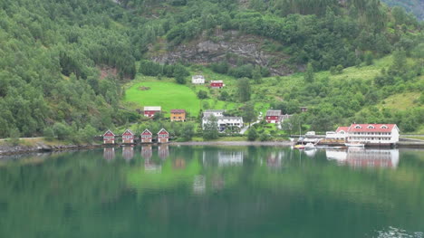 Norwegen-Flam-Kopf-Des-Fjords-S