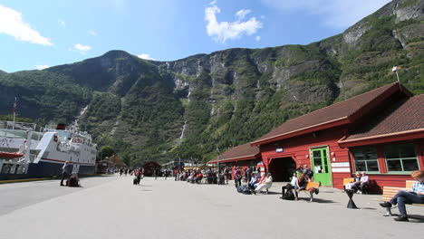 Norwegen-Flam-Station-Zeitraffer-C