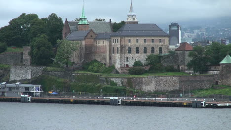 Oslo-passing-castle
