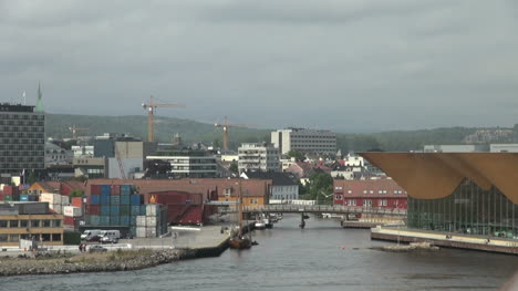 Norwegen-Kristiansand-Stadt-S