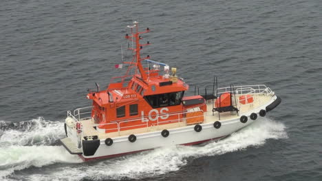 Norwegen-Kristiansand-Lotsenboot-Geschwindigkeitsüberschreitung