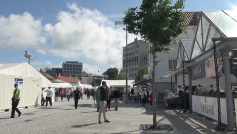 Norwegen-Stavanger-Festival-Leute-S