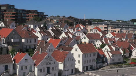 Norway-Stavanger-old-town-s
