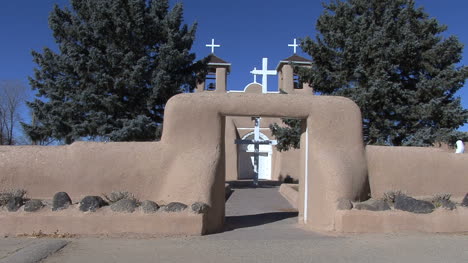Nuevo-Mexico-Rancho-De-Taos-Church