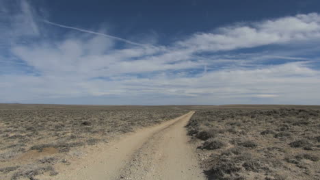 Wyoming-South-Pass-Schotterstraße