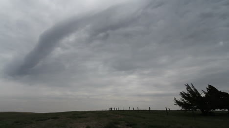 Kansas-Wolken-über-Den-Ebenen