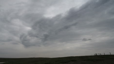 Kansas-Nubes-Sobre-Llanuras-Lapso-De-Tiempo-C