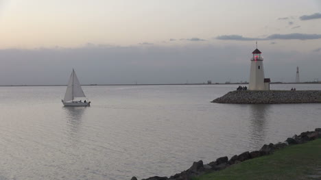 Oklahoma-Lake-Hefner-Segelboot