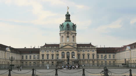 Berlin-Charlottenburg-Palace-w-cloudy-sky