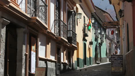 Bolivien-La-Paz-Seitenstraße