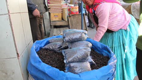 La-Paz-Markt-Bohnentüten
