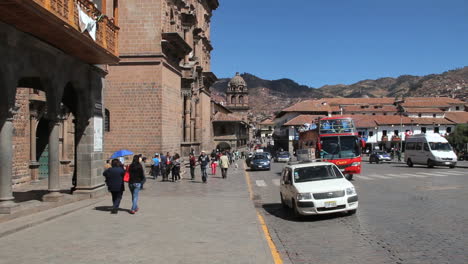 Cusco-Straße-Von-Plaza