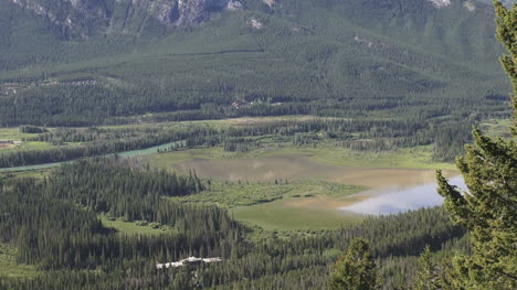 Kanada-Banff-Beckenlandschaft-Basin