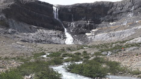 Canada-Icefields-Parkway-Bow-Falls-from-ridge-crest