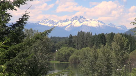 Columbia-Británica-Nakusp-Montaña-Con-Bosque