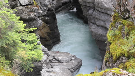 Kanada-Jaspis-Np-Maligne-Canyon-Schäumendes-Wasser