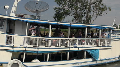 Brazil-Amazon-backwater-near-Santarem-boats-on-backwaters