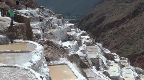 Peru-Salinen-Rand-Der-Schlucht