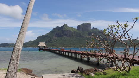 Bora-Bora-a-long-pier-extends-into-the-lagoon
