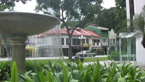 Singapore-city-fountain