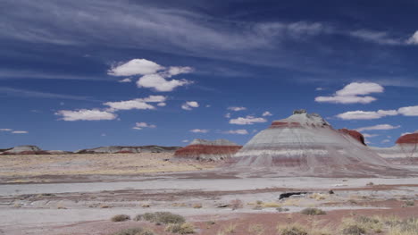 Arizona-Petrified-Forest-time-lapse-clouds-above-the-Tepees