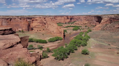 Arizona-Canyon-De-Chelly-Stream-Course-Vista-Desde-El-Mirador-De-Tsego