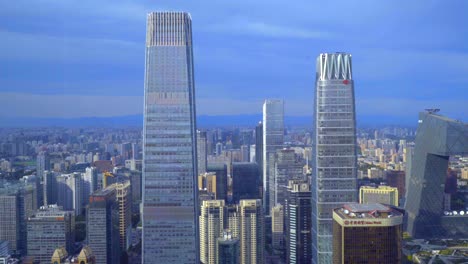 Beijing,-the-capital-of-China，Beijing-City-financial-center,-China