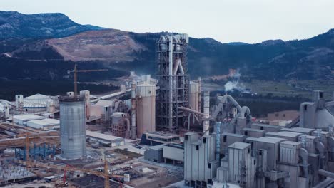 Aerial-view-of-cement-factory