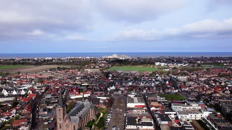 Drone-footage-of-the-Dutch-city-of-Noordwijk