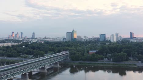 Establishing-aerial-shot-of-Warsaw-1