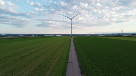 Windturbinen-Zentrieren,-Langsam-Nach-Vorne-Schwenken