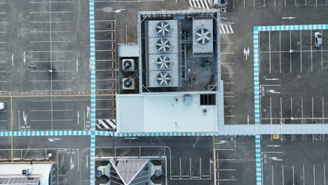 Car-park-on-building-top-bird-view-1