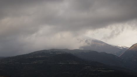 Timelapse-of-moving-clouds-at-Mount-Olympus-in-Greece