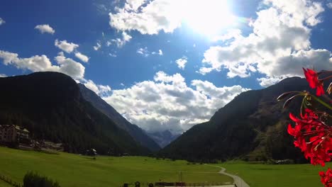 Timelapse-De-Nubes-Sobre-Las-Montañas-De-Gran-Paradiso-7