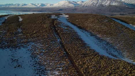 Beautiful-aerial-scenic-of-New-Zealand-winter