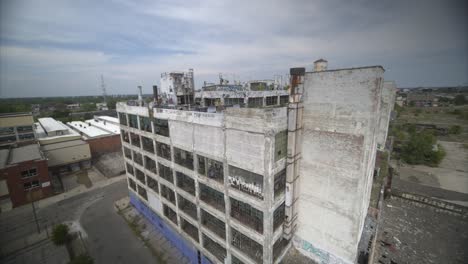4k-drone-view-of-abandoned-manufacturing-plant-in-Detroit-4