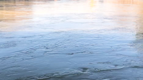 Calm-and-peaceful-relaxing-background-scenery-of-beautiful-stream-of-water-flow