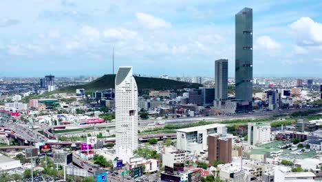Drone-View-of-Monterrey-city-in-Nuevo-LeÃ³n-Meixico