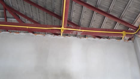 Factory-Roof-Structure,-Pipeline,-Nobody-4