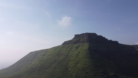 Ramshej-Fort-Nashik-Maharashtra-Mountain-View-In-India---low-angle