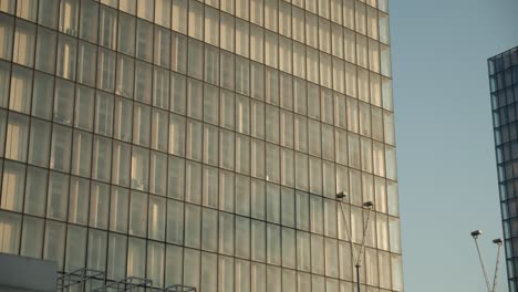 Contemporary-Glass-Exterior-Of-An-Office-Building-In-The-City-Of-Paris-In-France