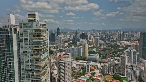 Panama-City-Aerial-v78-cinematic-drone-flyover-down-across-punta-paitilla-and-obarrio-neighborhood-capturing-metropolitan-downtown-cityscape-at-daytime---Shot-with-Mavic-3-Cine---March-2022