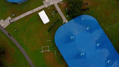 Bird's-Eye-View-Looking-Down-Ontop-Of-The-Large-Tents-Where-Artists-Will-Perform